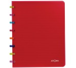 Atoma Tutti Frutti notebook, A5 size, 144 pages, lined, assorted colors