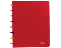 Atoma Tutti Frutti cahier, ft A5, 144 pages, ligné, couleurs assorties