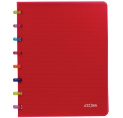 Atoma Tutti Frutti cahier, ft A5, 144 pages, ligné, couleurs assorties