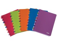 Atoma Tutti Frutti cahier A5 - 144 pages - quadrillé 5 mm - couleurs assorties