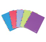 Atoma Tutti Frutti cahier, ft A4, 144 pages, ligné, couleurs assorties