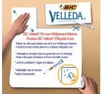 Bic white adhesive rolls Velleda, size 45 x 50 cm