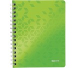 Leitz WOW cahier, ft A5, quadrillé, vert