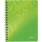 Leitz WOW cahier, ft A5, quadrillé, vert