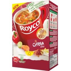 Royco Minute Soup Chinese Style, paquet de 20 sachets