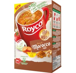 Royco Minute Soup Morrocan Style - Big box boîte de 20 sachets