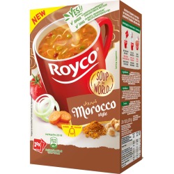 Royco Minute Soup Morrocan Style - Big box boîte de 20 sachets