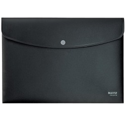 En_carpeta leitz recycle portadocumentos broche din a4 polipropileno negro