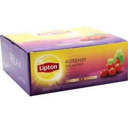 Lipton thee, Rozebottel, Infusion, doos van 100 zakjes