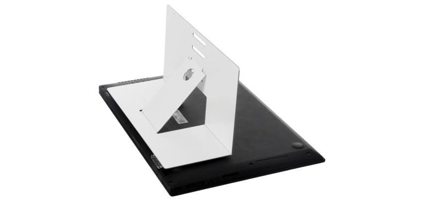 R-Go Riser Attachable Laptop Stand, white