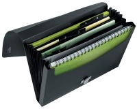 Leitz Recyclepochette projets A4, 5 compartiments, noir
