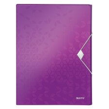 Leitz WOW boîte de classement ft A4, violet