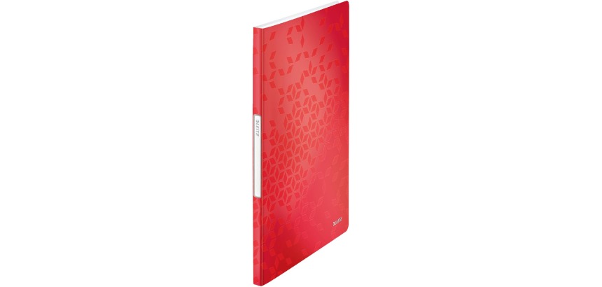 Leitz WOW document sleeves A4, 20 packets, red