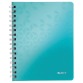 Leitz WOW cahier, ft A4, ligné, bleu glacier