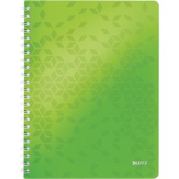 Leitz WOW cahier, ft A4, ligné, vert