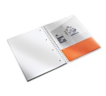 Leitz WOW cahier, ft A4, ligné, rose