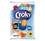 Croky chips paprika, sachet de 100 g
