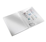 Leitz WOW cahier, ft A4, quadrillé 5 mm, bleu glacier