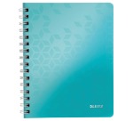 Leitz WOW cahier, ft A4, quadrillé 5 mm, bleu glacier