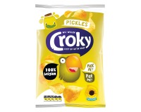 Croky chips pickles, zakje van 100 gram
