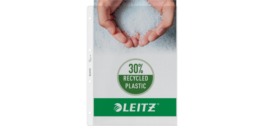 Leitz Premium Sichthülle A4 4-fach gelocht PP 0,12 mm transparent 100 Stück