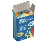 Giotto Kreide Robercolor, Schachtel mit 10 Stück in verschiedenen Farben