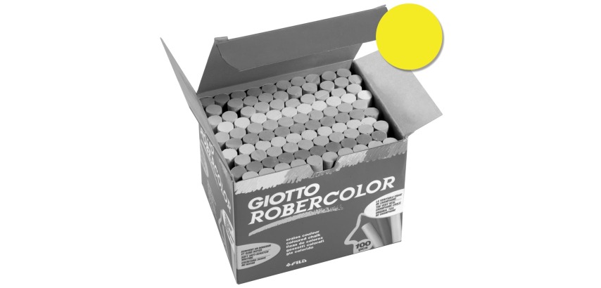 Giotto krijt Robercolor geel