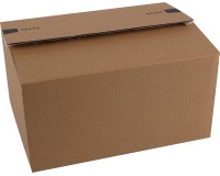 Boîte d'expédition, brun, ft 229 x 164 x 50-115 mm