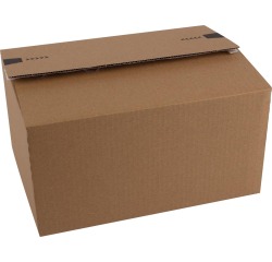Boîte d'expédition, brun, ft 229 x 164 x 50-115 mm