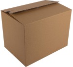 Boîte d'expédition, brun, ft 304 x 216 x 130-220 mm