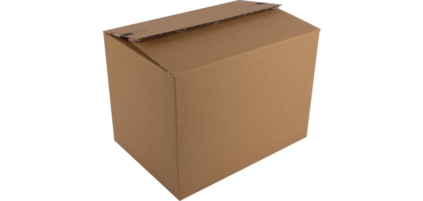 Boîte d'expédition, brun, ft 304 x 216 x 130-220 mm