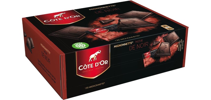Côte d'Or Mignonnette, dark chocolate, box of 120 pieces