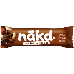 Nakd Cocoa Delight, reep van 35 g, pak van 18 stuks