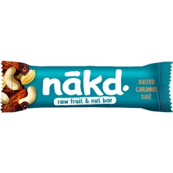 Nakd Salted Caramel, reep van 35 g, pak van 18 stuks