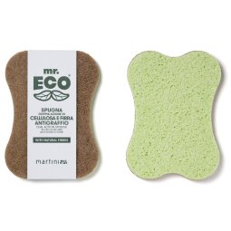 Mr. Eco schuurspons ft 18,5 x 13 x 1,5 cm, cellulose/antikras