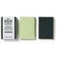 Mr. Eco éponge abrasive ft 9,8 x 6,8 x 2 cm, avec fibres fermes, paquet de 2 pièces