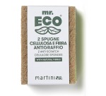 Mr. Eco éponge abrasive ft 9,8 x 6,8 x 2 cm, résistant aux rayures, paquet de 2 pièces