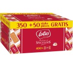 Lotus Biscoff spéculoos, boîte de 350+50 pièces emballés individuellement