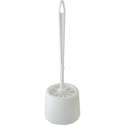 Aqualine brosse de toilette, modèle bas, blanc