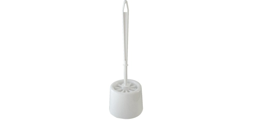 Aqualine toilet brush, low model, white
