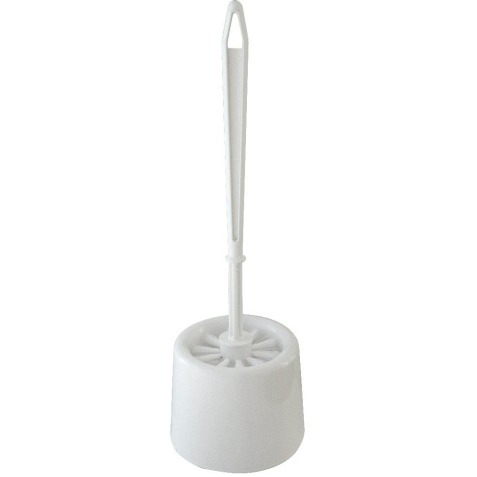 Aqualine brosse de toilette, modèle bas, blanc