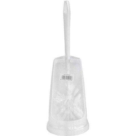 Brosse de toilette, modèle haut, blanc