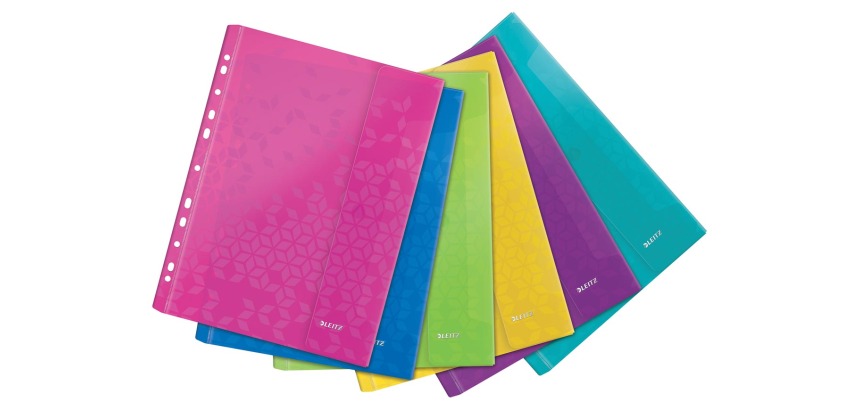 Leitz WOW Sichthülle A4, aus PP, sortierte Farben