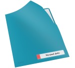 Leitz Cosy Eckmappe, Format A4, 200 Mikron PP, undurchsichtig, blau