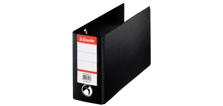 Esselte lever arch file for account statements (CCP), black