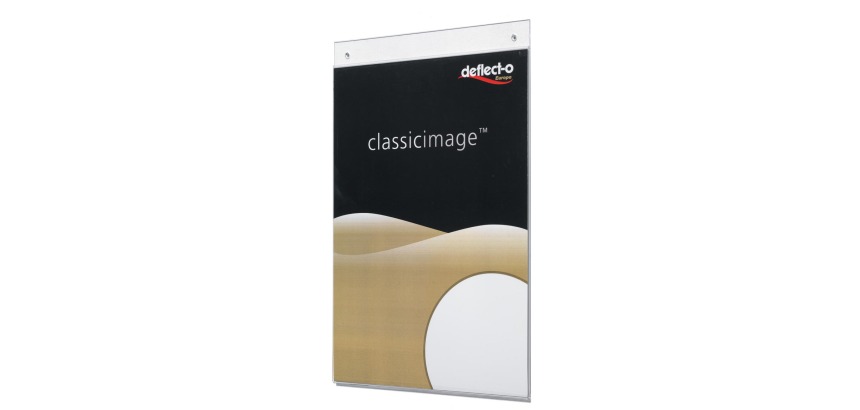 Deflecto wall-mounted document holder portrait, A5 size
