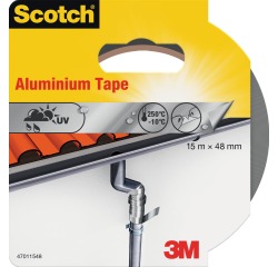 Scotch aluminum repair tape, ft 48 mm x 15 m, in blister pack