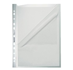 Showtas Leitz Premium links open 0.13mm PP A4 transparant 100 stuks