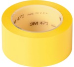 3M Vinyl tape 471, ft 50 mm x 33 m, geel