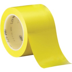 3M ruban adhésif en vinyl 471, ft 50 mm x 33 m, jaune